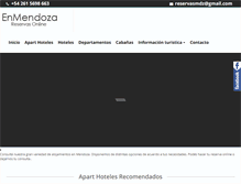 Tablet Screenshot of enmendoza.com